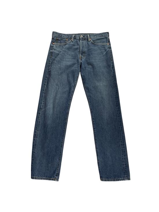 H&M Other - H&M & Denim Blue Jeans Men's‎ 33 (Fits 34x32) Button Fly All Cotton Straight Leg